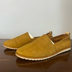 Sorel Ella Camel Brown Tan Leather Slip On